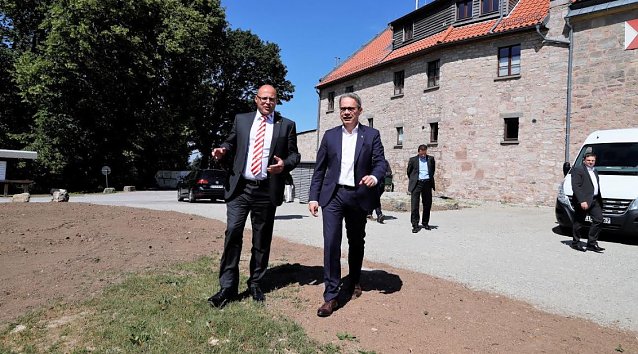 Bild: Auf der Burg Scharfenstein