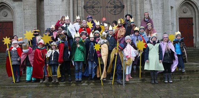Bild: Sternsinger in Leinefelde