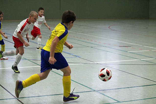 Bild: F-Junioren im Hallencup 2019