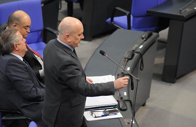 Bild: Manfred Grund im Bundestag