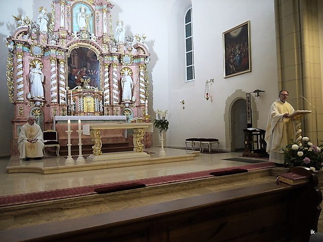 Bild: Hl. Messe in Wingerode