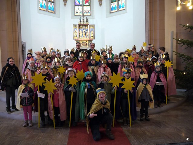 Bild: Sternsinger in Leinefelde