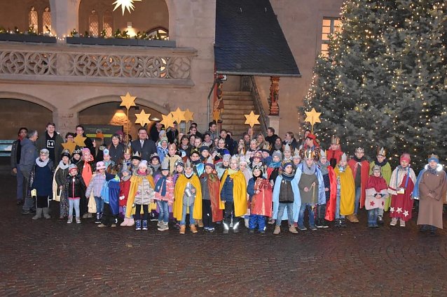 Bild: Sternsinger Empfang