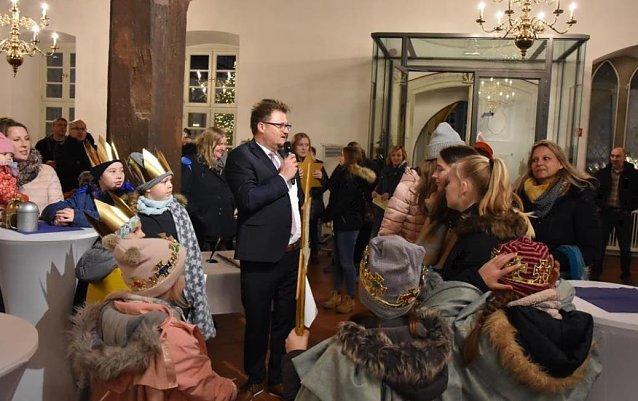 Bild: Empfang beim B&uuml;rgermeister