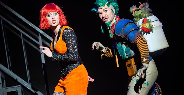 Bild: Tamina und Papageno