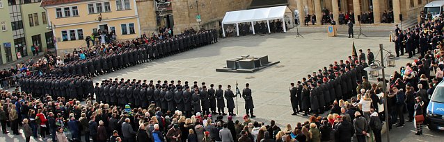 Bild: Zum 10. Mal auf dem Marktplatz in Sondershausen