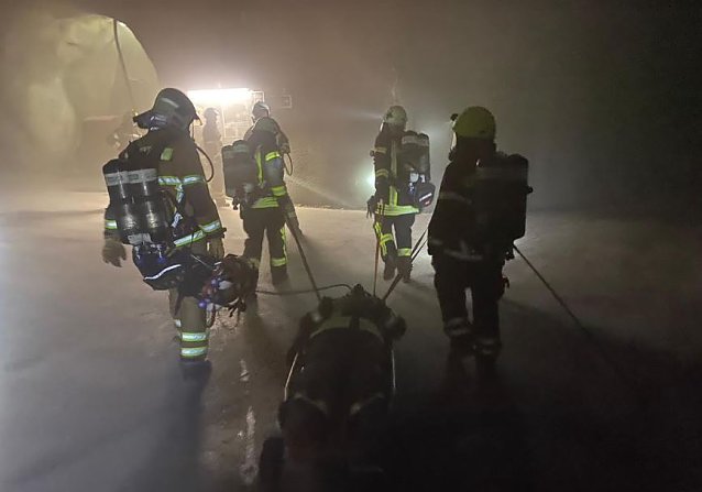 Bild: Training im Tunnel