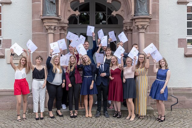 Bild: Abschluss an der Bergschule