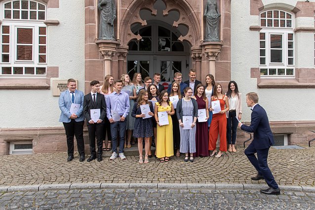 Bild: Abschluss an der Bergschule