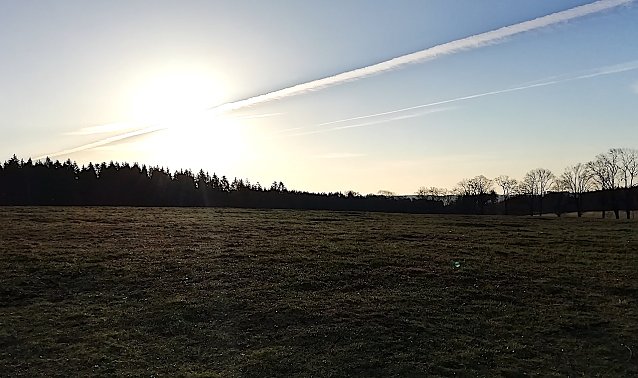 Bild: Sonne &uuml;ber Sophienhof