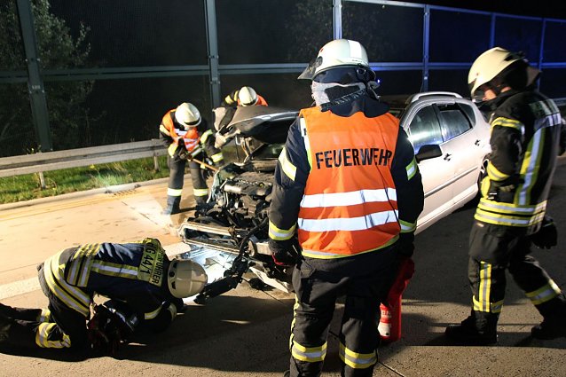 Bild: An der Unfallstelle