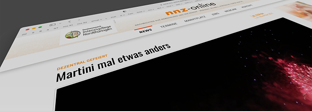 Bild: nnz mit neuer, verbesserter Navigation