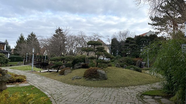 Bild: Blick in den Japanischen Garten Bad Langensalza 