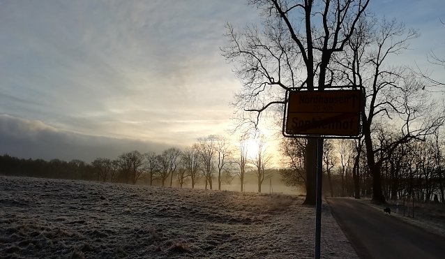 Bild: Noch sieht es nicht nach wei&szlig;er Weihnacht aus - jedenfalls nicht im Flachland