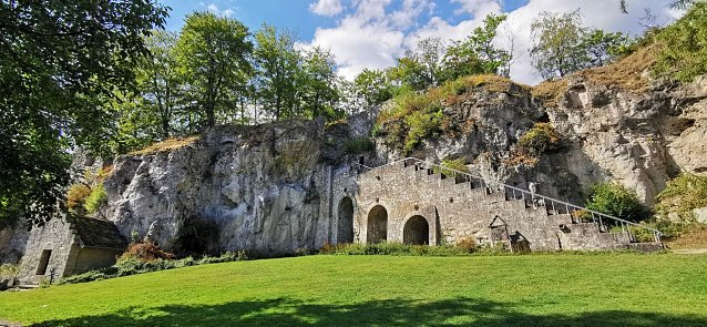 Bild: Die Burgruine Scharzfels