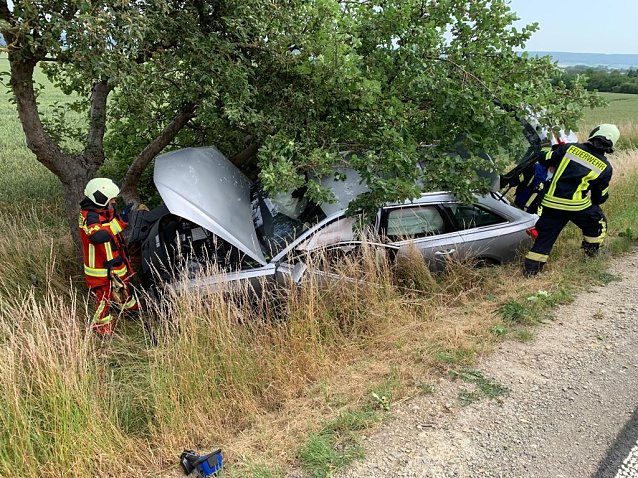 Bild: Unfall bei Breitenworbis