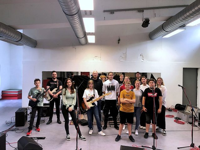 Bild: Musikworkshop in Leinefelde