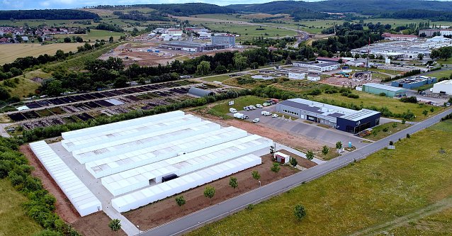 Bild: Garagenkomplex in Leinefelde