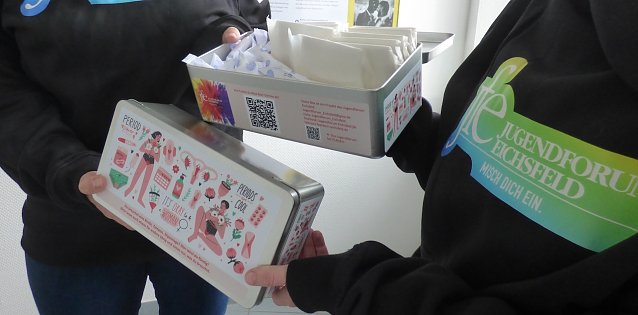 Bild: MenstruationsboxII vom Jugendforum Eichsfeld