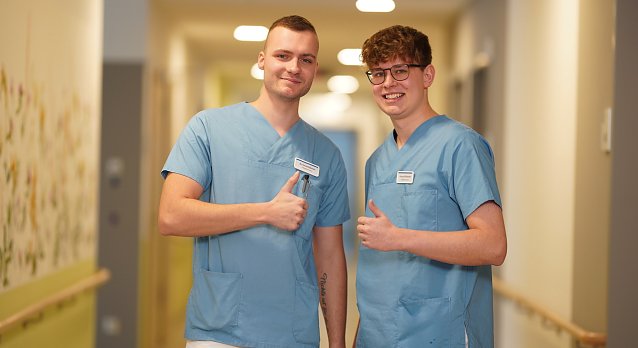 Bild: Auszubildende im Eichsfeld Klinikum