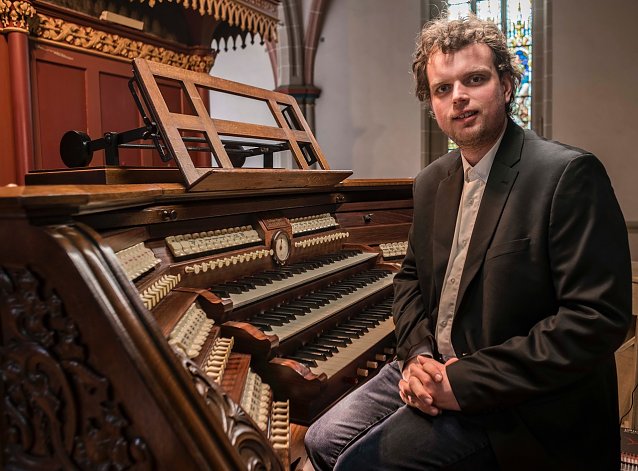 Bild: Hausorganist Marius Beckmann
