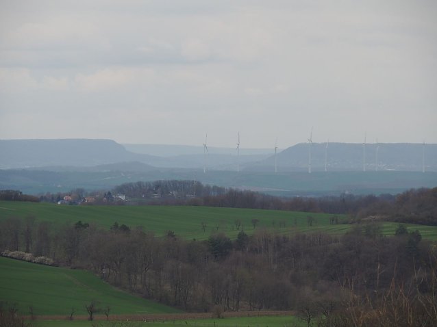Bild: Unser Wetterbild kommt heute von Familie Friedling die diesen Ausblick von der Ebersburg festgehalten haben
