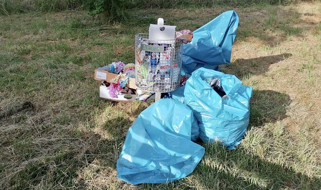 Bild: Illegale M&uuml;llabladung in Worbis