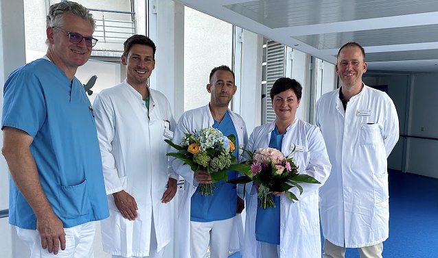Bild: Ernennung leitender &Auml;rzte bim Eichsfeld Klinikum