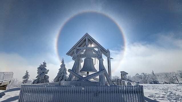 Bild: Wundervoller Anblick auf dem Fichtelberg Foto 1