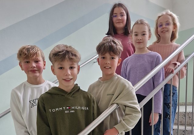 Bild: Viertkl&auml;ssler schnupperten erstmals Gymnasiumsluft