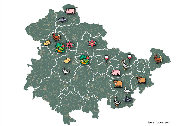 Bild: Wo das Essen zu Weihnachten herkommt