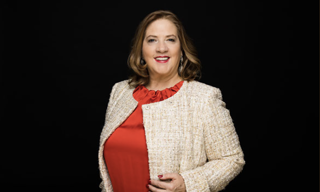 Bild: Kathy Kelly am Nikolaustag in M&uuml;hlhausen