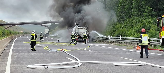 Bild: Unfallstelle heute Mittag