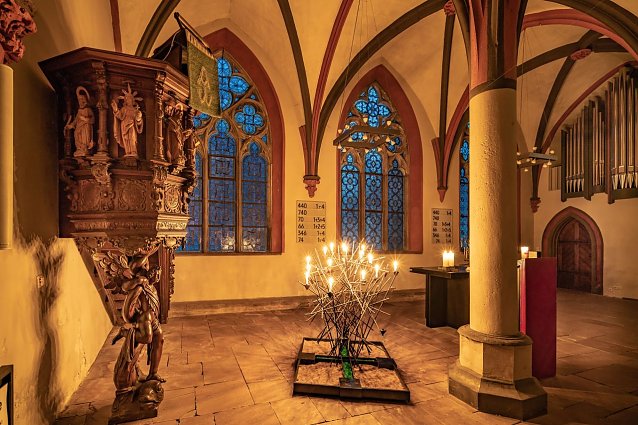 Bild: Kapitelsaal im Kloster Walkenried