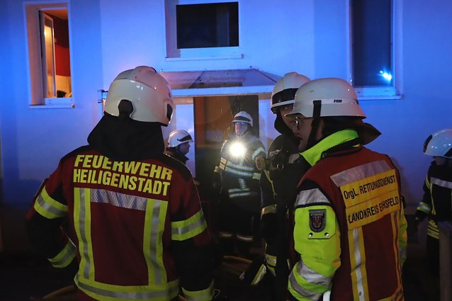 Bild: An der Einsatzstelle