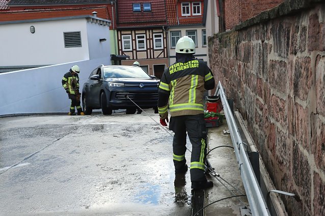 Bild: An der Einsatzstelle