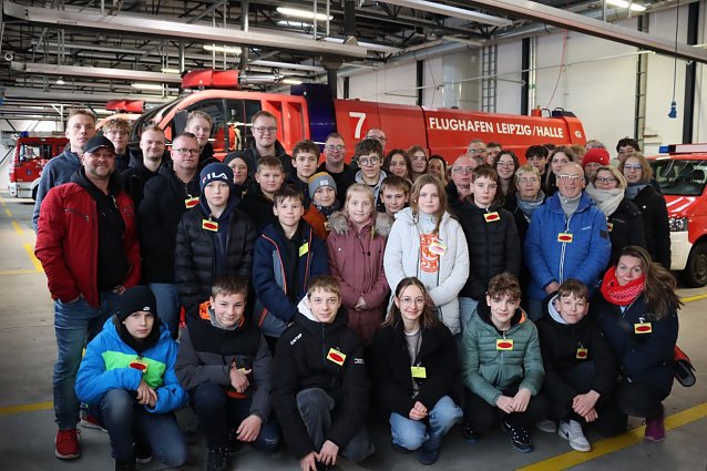 Bild: Busfahrt der Jugendfeuerwehr nach Leipzig