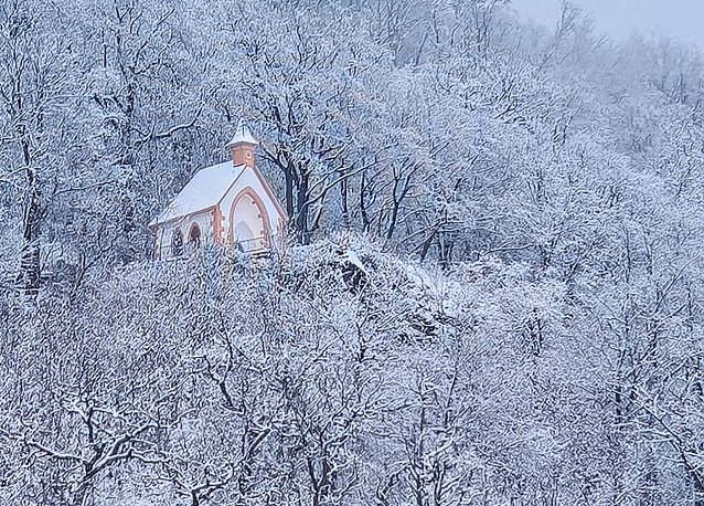 Bild: Suhl: Kapelle Ottilie im Schnee
