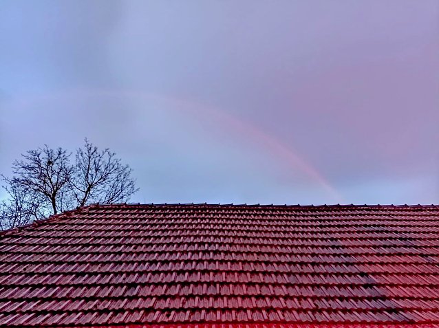 Bild: Regenbogen in Sondershausen