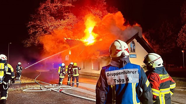 Bild: Brand in Brehme