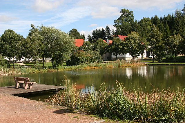 Bild: Dorfteich in Kirchohmfeld