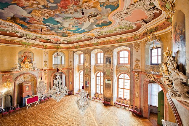 Bild: Festsaal von Schloss Heidecksburg