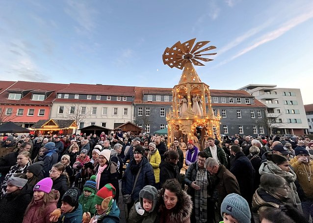 Bild: Der Worbiser Weihnachtsmarkt