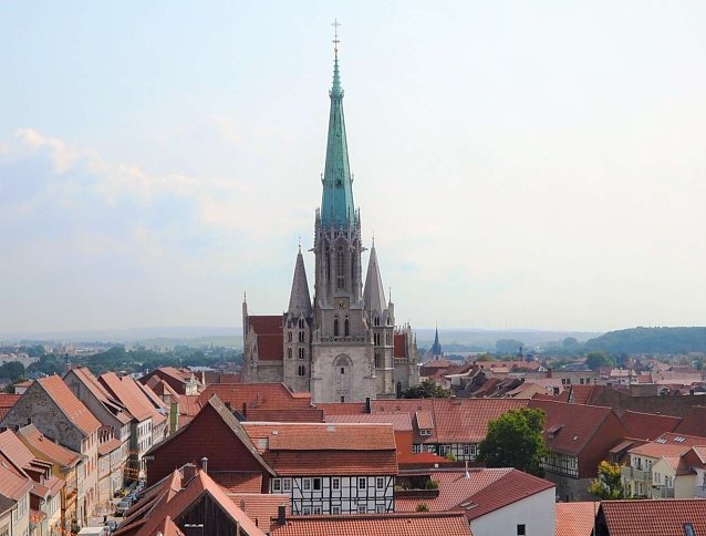 Bild: M&uuml;hlhausen St. Marien vom Rabenturm