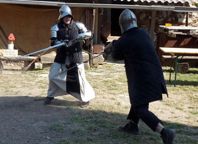 Bild: Mittelalterfest auf dem Strau&szlig;berg