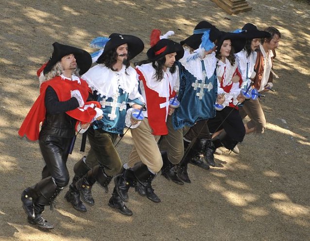 Bild: Die Musketiere