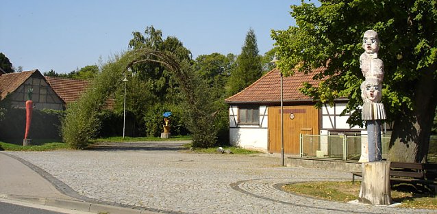 Bild: Skulptur in Friedrichsrode