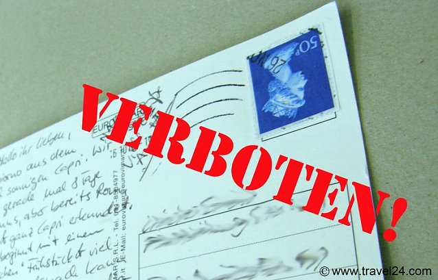 Bild: Verboten