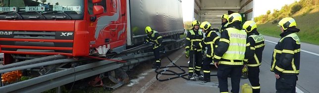Bild: Unfall auf der A38
