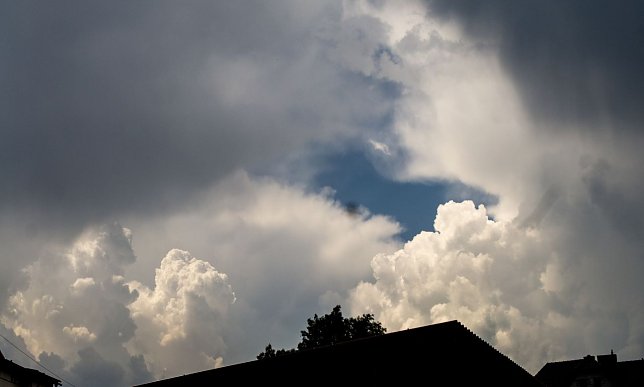 Bild: Wolken &uuml;ber Th&uuml;ringen